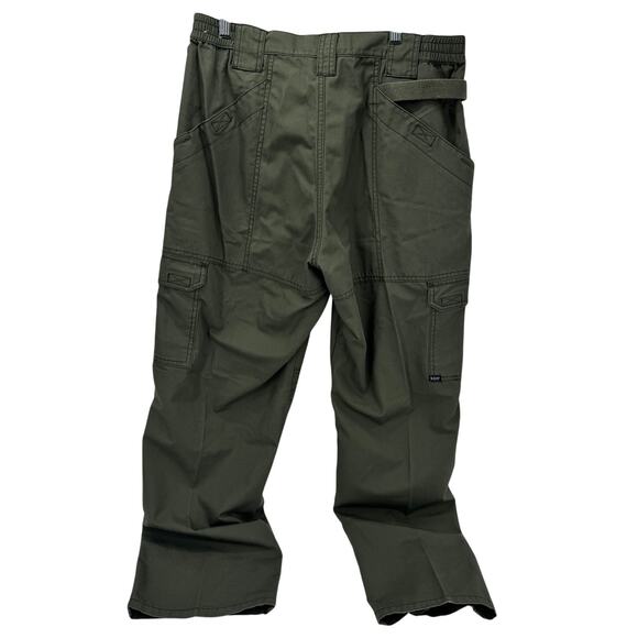 5.11 Tactical Pants Mens 34x32 (34x31 ACTUAL) Cargo Taclite Pro Ripstop Green - Picture 3 of 7